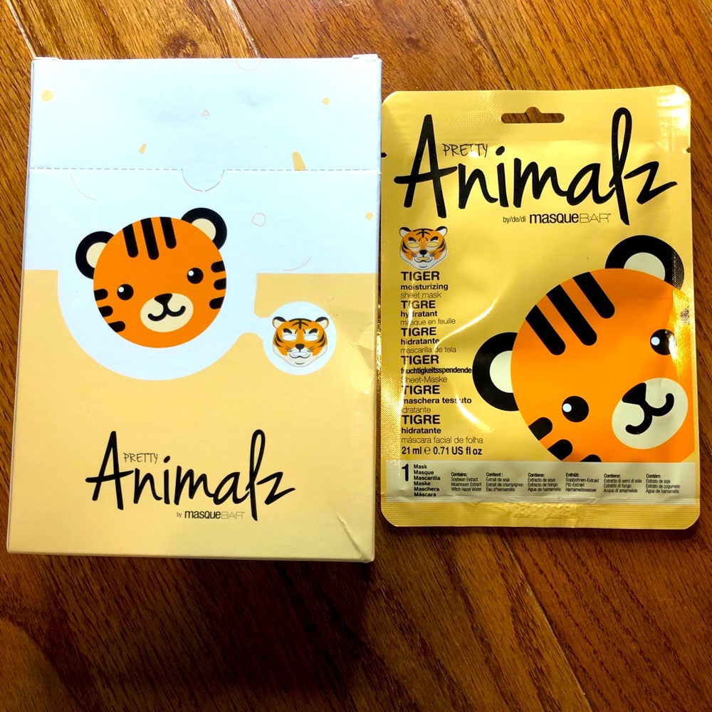 Animalz Face Mask Sheets
